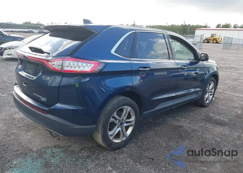 2017 Ford Edge Titanium from USA, damaged, VIN 2FMPK4K97HBB97668